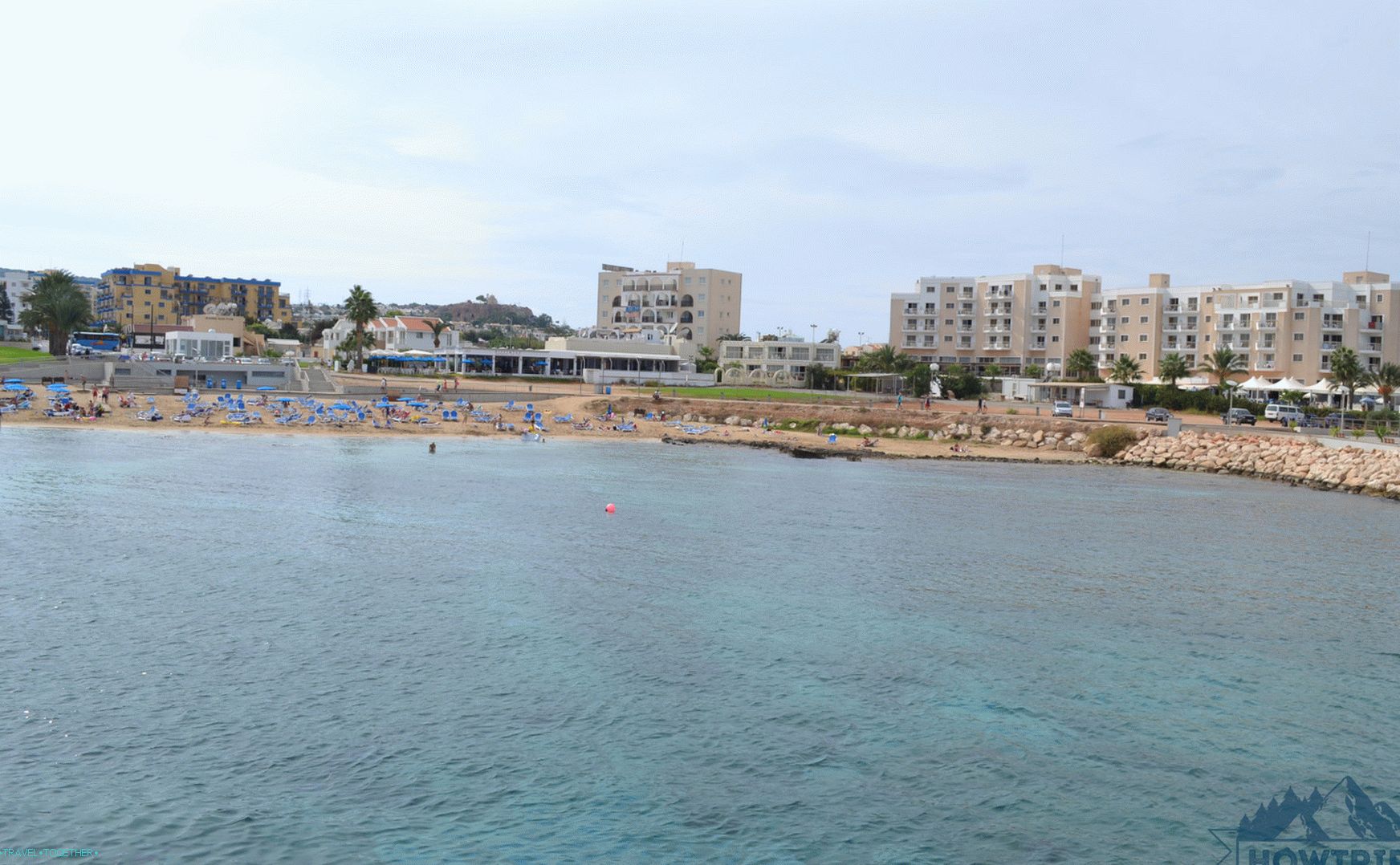 A protaras strand megtekintése