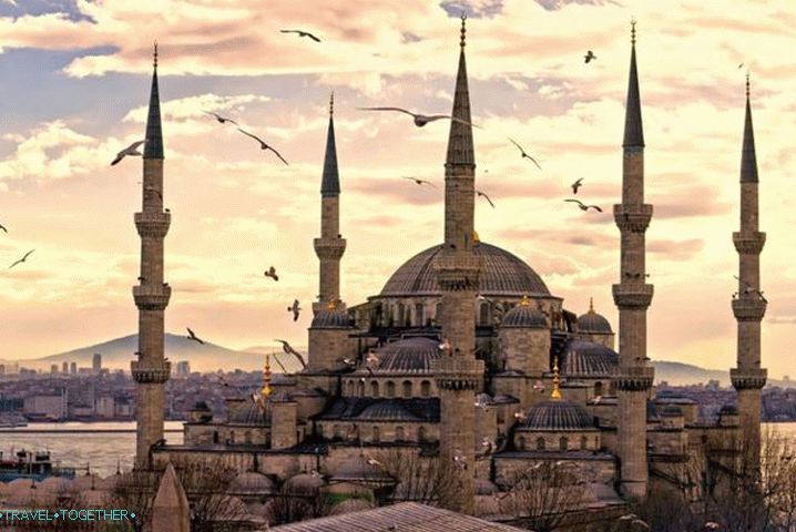 Isztambul, a Kék mecset