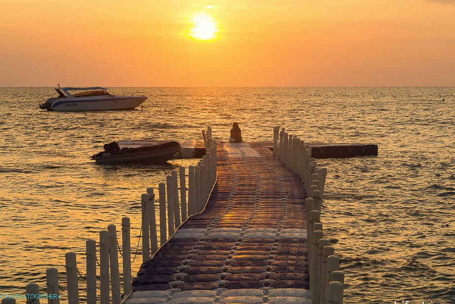 Naplemente a Khao Lakban