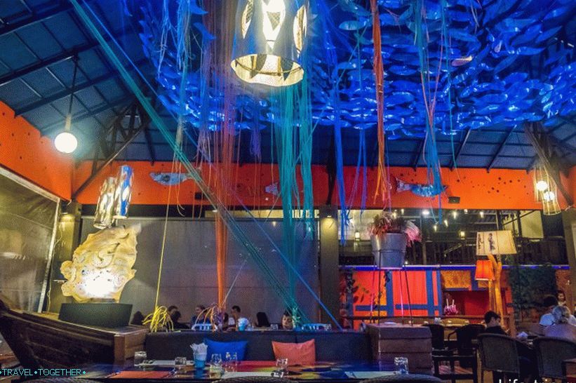 Étterem Lae Lay Grill Krabiban - az egyik legjobb szempont az étellel