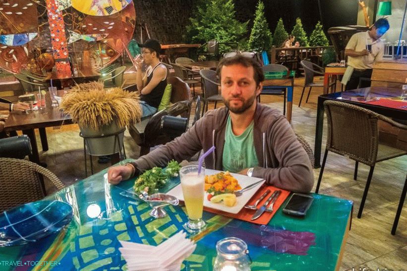 Étterem Lae Lay Grill Krabiban - az egyik legjobb szempont az étellel