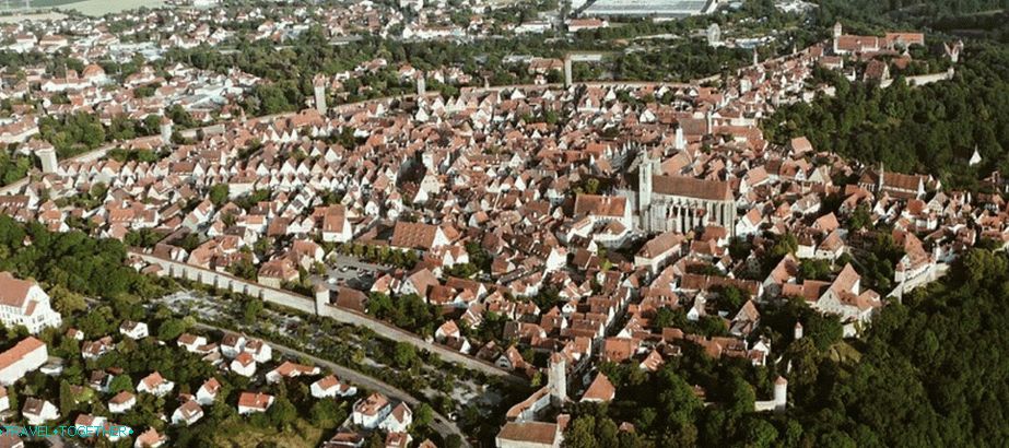 Rothenburg ob der Tauber panoráma