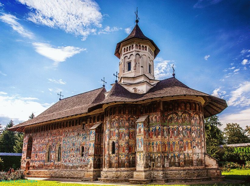 Moldova festett templomai