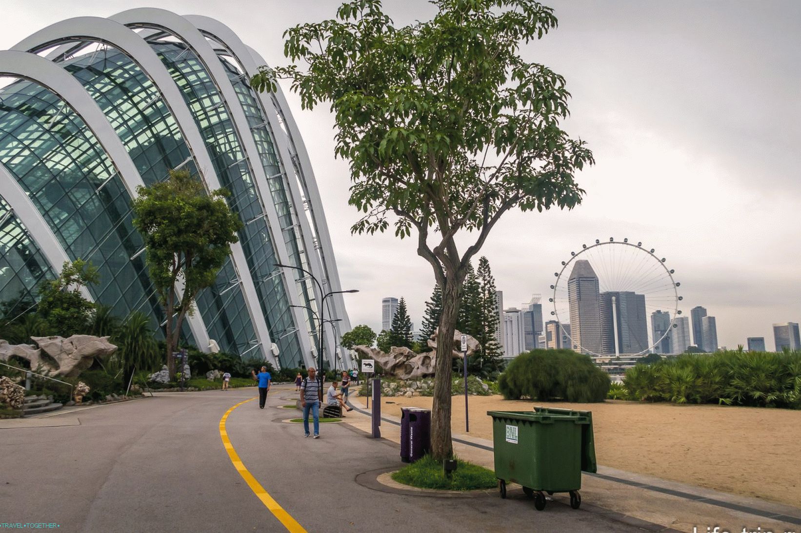 Szingapúr-öböl kertjei - a fő attrakció