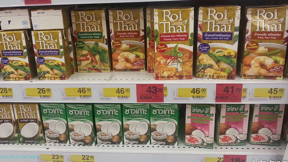 Vásárolunk a Roi Thai és a kókusztejben