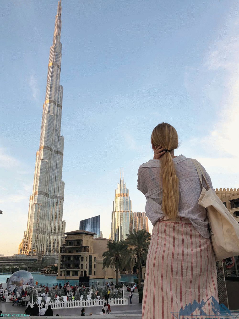 Burj Khalifa - utazásunk