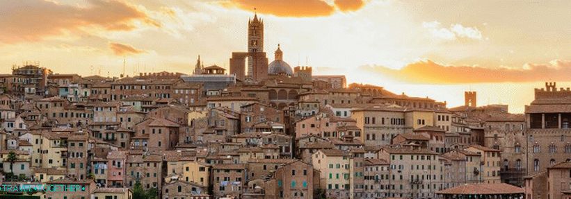 Siena panoráma