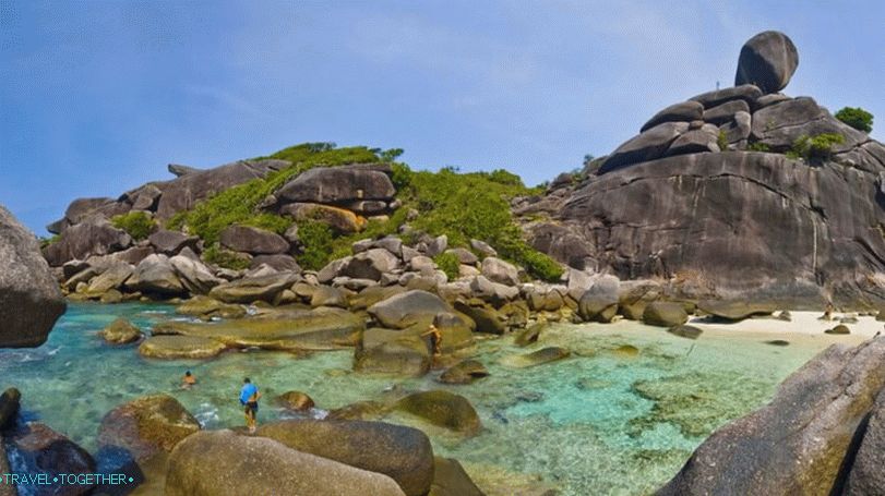 Túrák a Similan-szigetekre