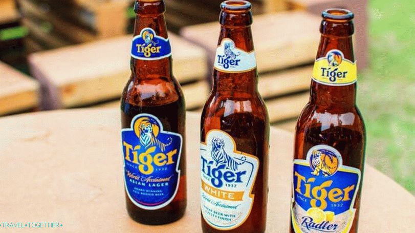 Tiger Beer Thaiföldön