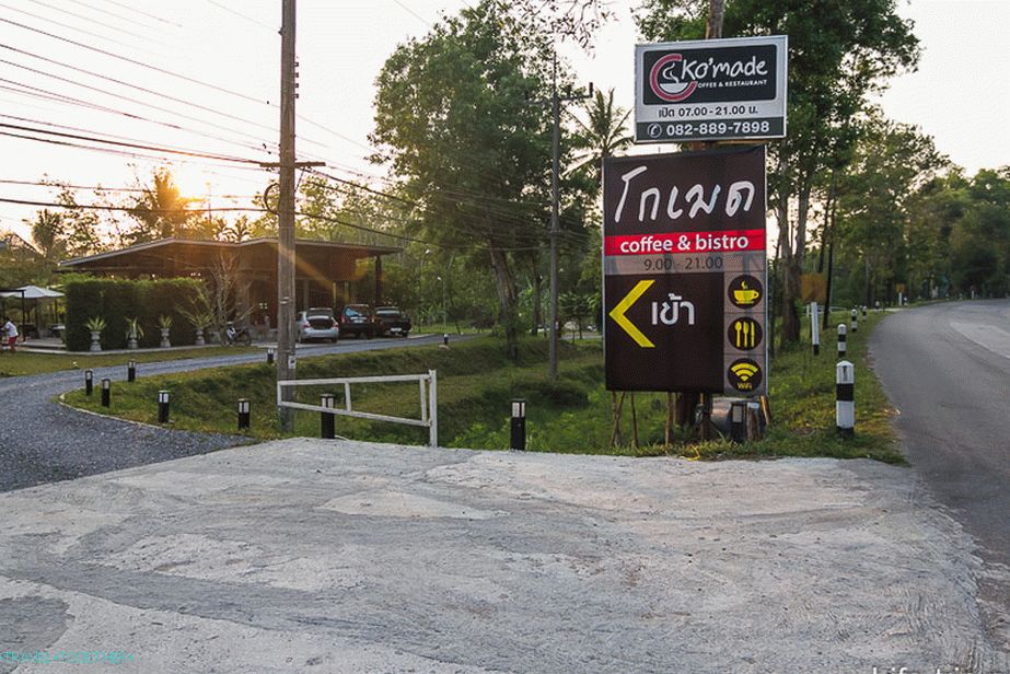 Kiváló Euro-kávézó a Hat Yai úton - Krabi